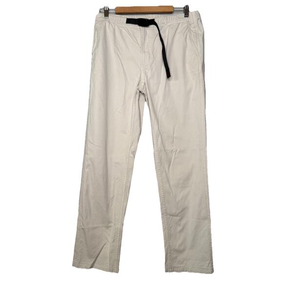 Gramicci White Climbing Men's Hiking Belted Pants Size Large - Picture 1 of 5